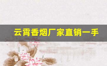 云霄香烟厂家直销一手货源-云霄烟厂家直发
