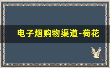 电子烟购物渠道-荷花烟14元一盒