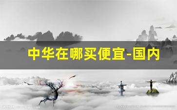 中华在哪买便宜-国内哪里买中华便宜