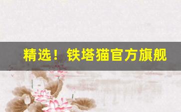 精选！铁塔猫官方旗舰店“藏诸名山”