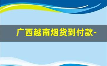 广西越南烟货到付款-越南商场烟价大揭秘