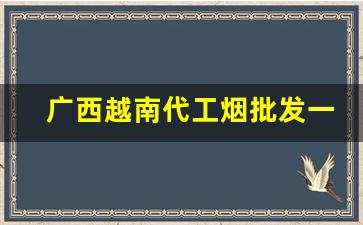 广西越南代工烟批发一手货源-越南代工烟广西发货是真的吗