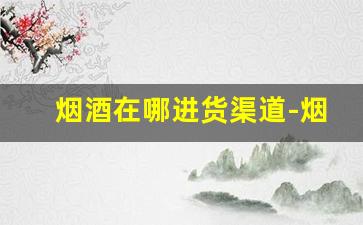 烟酒在哪进货渠道-烟酒批发店可以零售吗