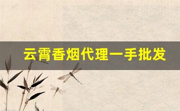 云霄香烟代理一手批发-云霄香烟贸易公司