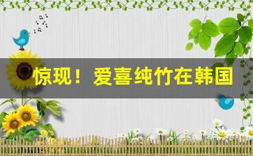 惊现！爱喜纯竹在韩国卖多少钱“一寸丹心”