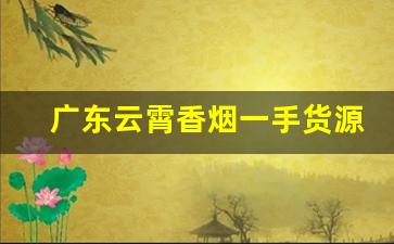 广东云霄香烟一手货源？-云霄烟10元一条批发