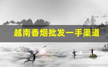 越南香烟批发一手渠道-越南批发烟的地方