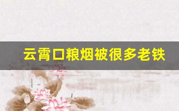 云霄口粮烟被很多老铁所熟知-云霄烟10元以下口粮