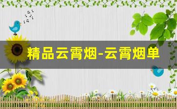 精品云霄烟-云霄烟单包价格