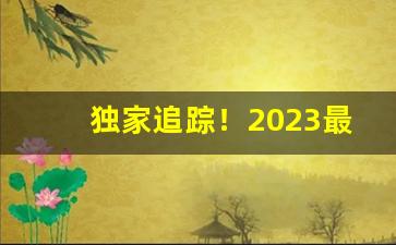 独家追踪！2023最新香烟批发“耳闻目睹”