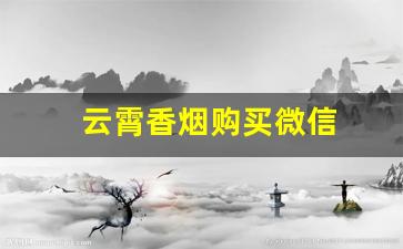 云霄香烟购买微信