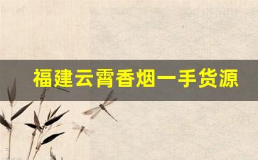 福建云霄香烟一手货源渠道-云霄烟30元一条批发