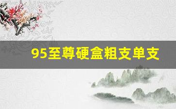 95至尊硬盒粗支单支-95至尊细支几种包装