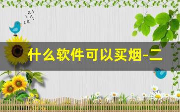 什么软件可以买烟-二十元左右的烟排行榜