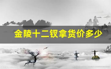金陵十二钗拿货价多少-金陵十三钗批发多少钱