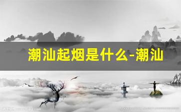 潮汕起烟是什么-潮汕当地烟