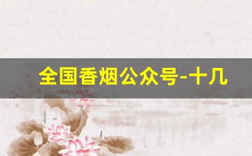 全国香烟公众号-十几二十的香烟